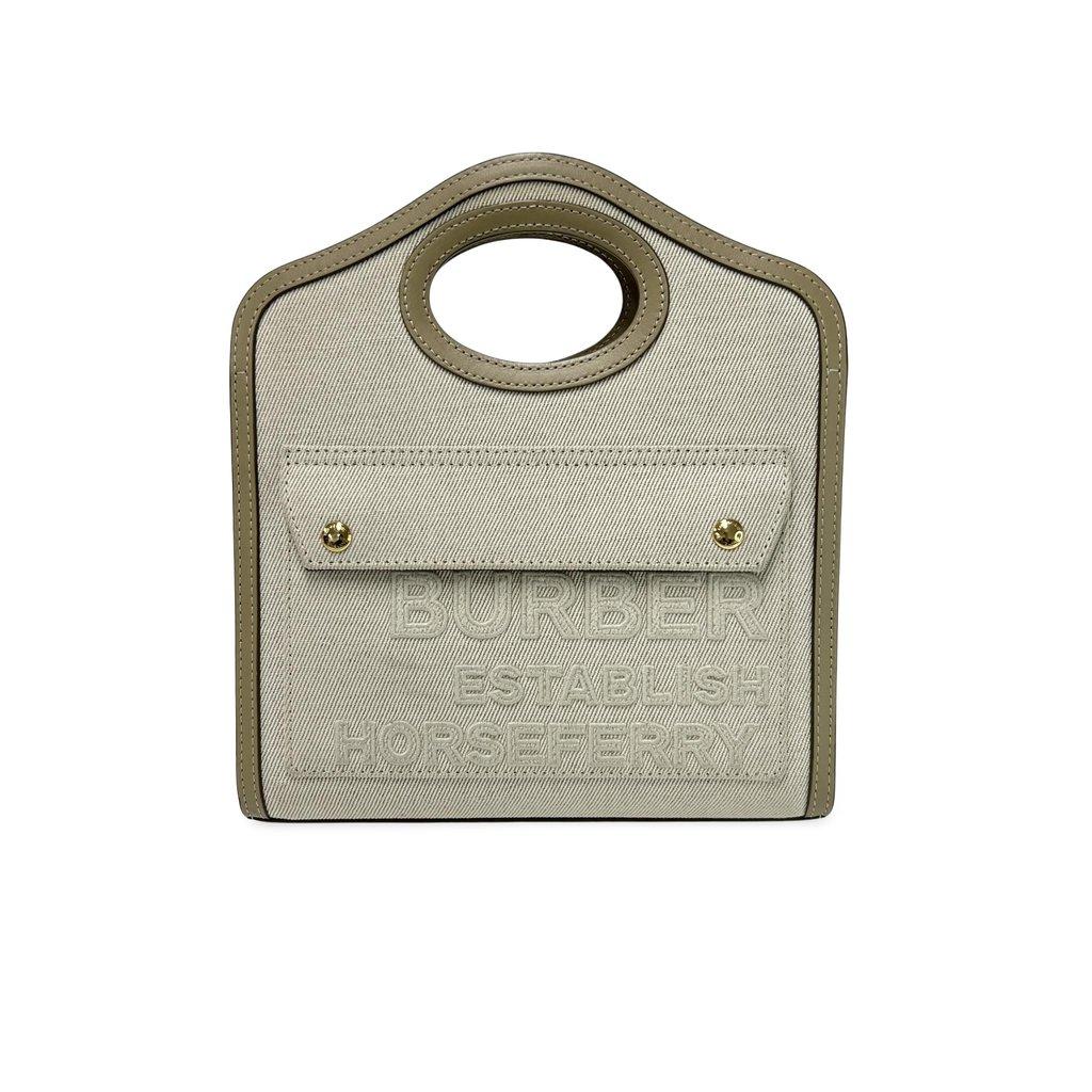 Burberry Horseferry Mini Pocket Tote Bag 2-Way