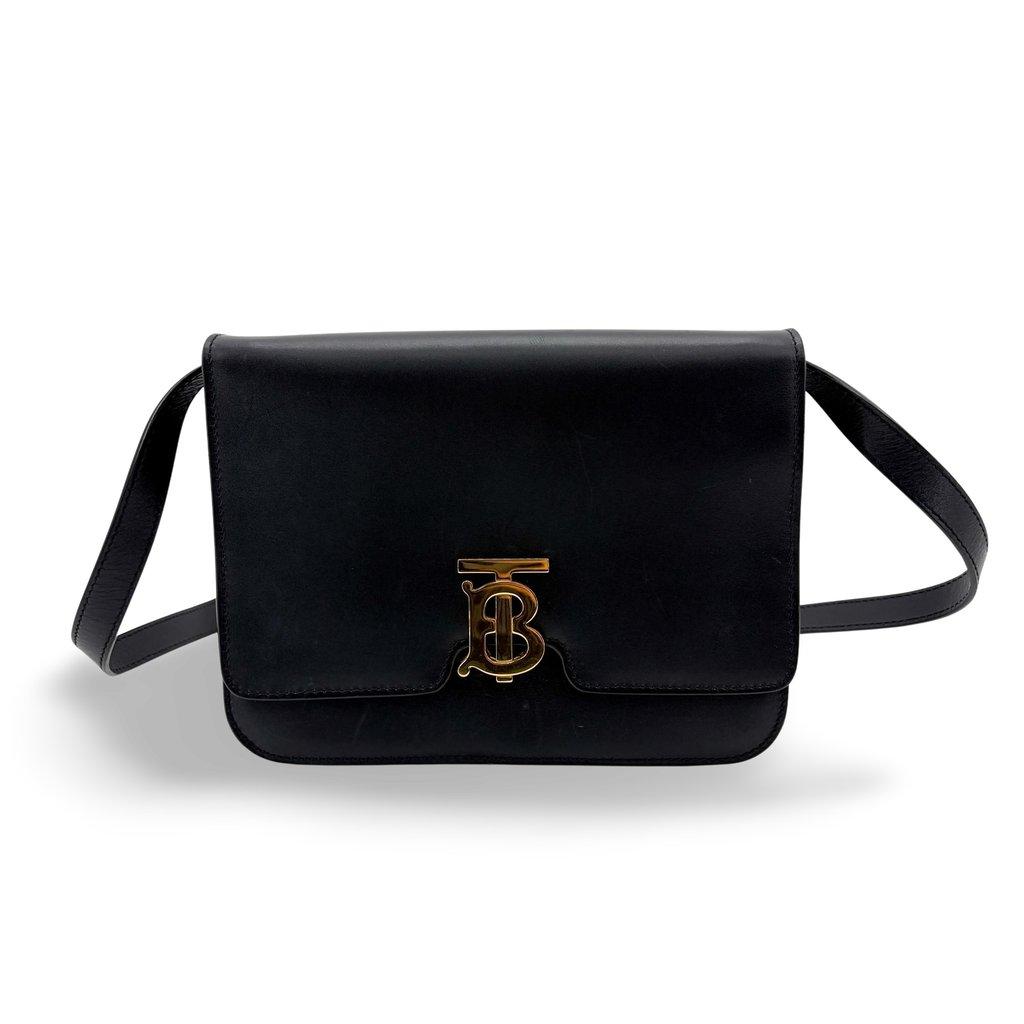 Burberry Small TB Bag Black Gold Hardware
