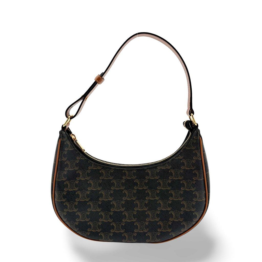 Celine Trionf Canvas Ava Back Tan