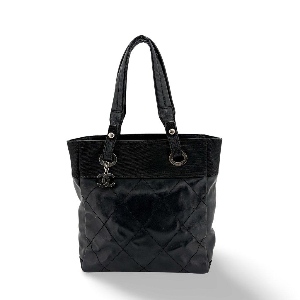 Chanel Paris Biarritz Tote Bag PM Black