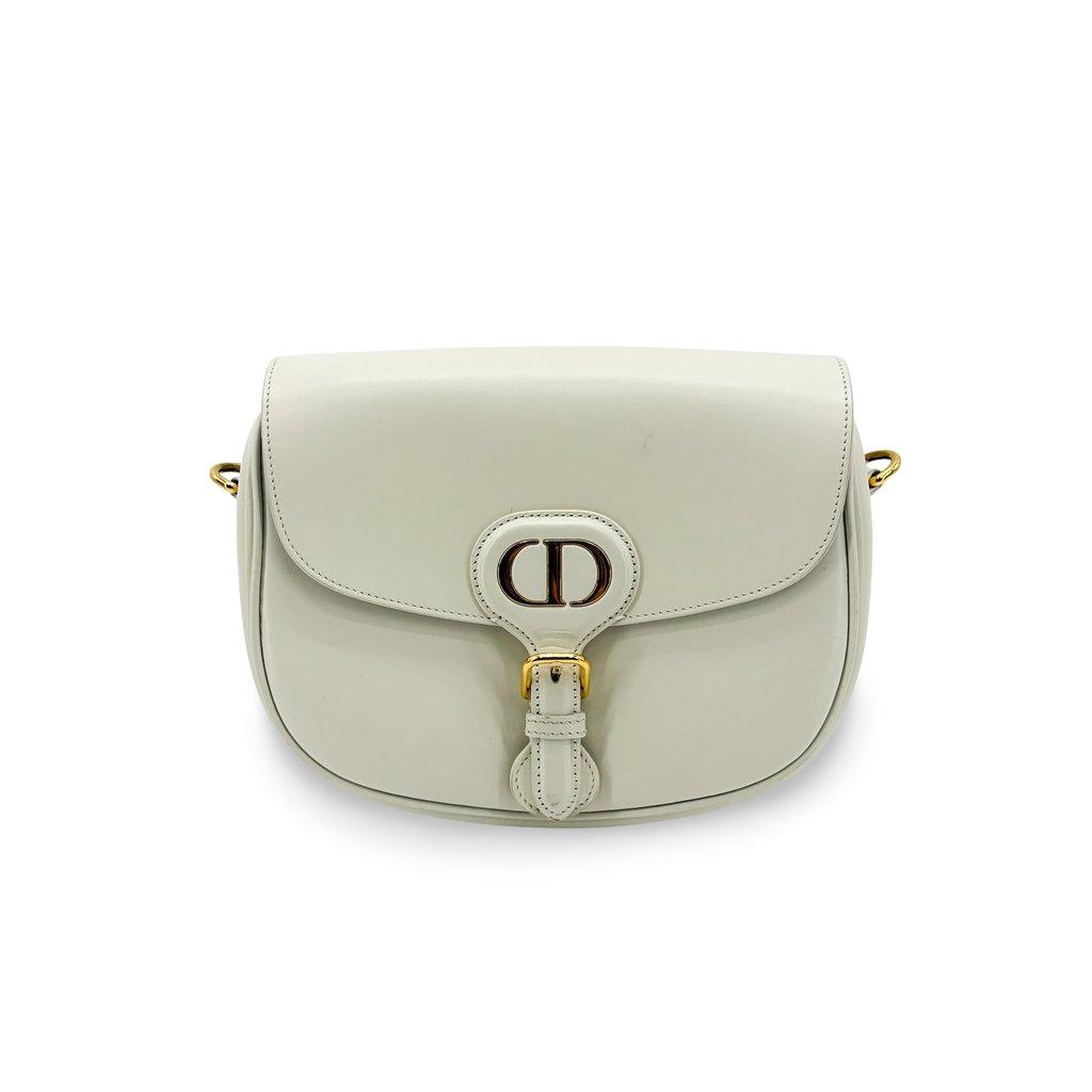 Dior Medium Bobby Bag Latte Box Calfskin Gold Hardware