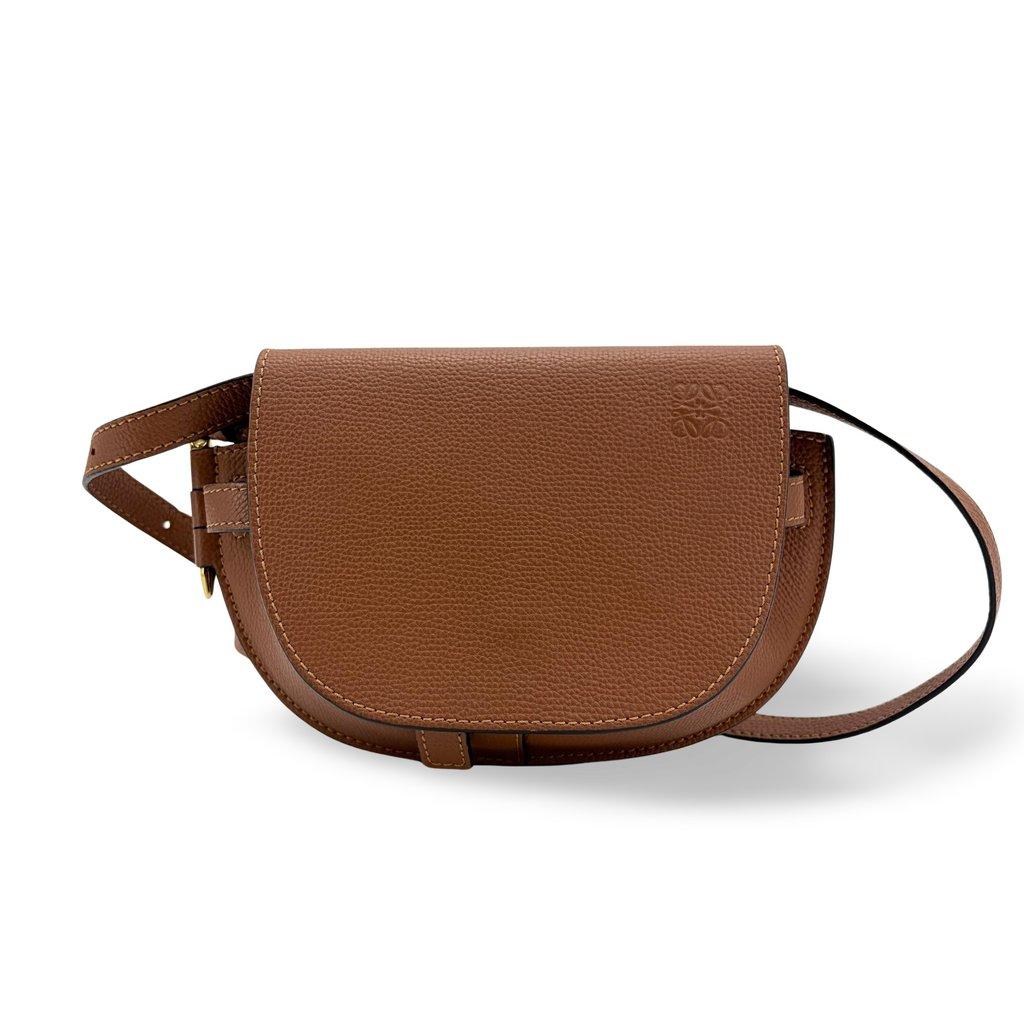Loewe Mini Gate Dual Back Tan