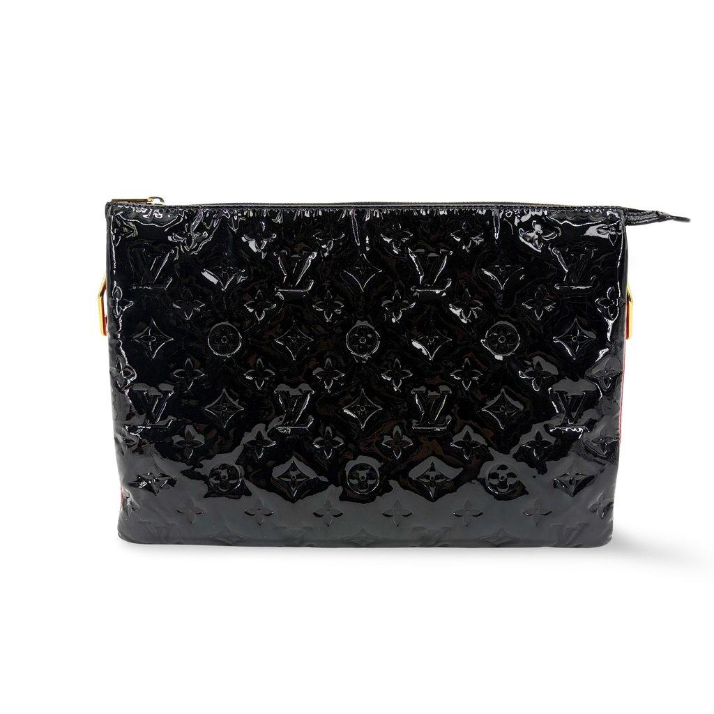 Louis Vuitton Monogram Vernis Pochette Cosmetic PM Noir