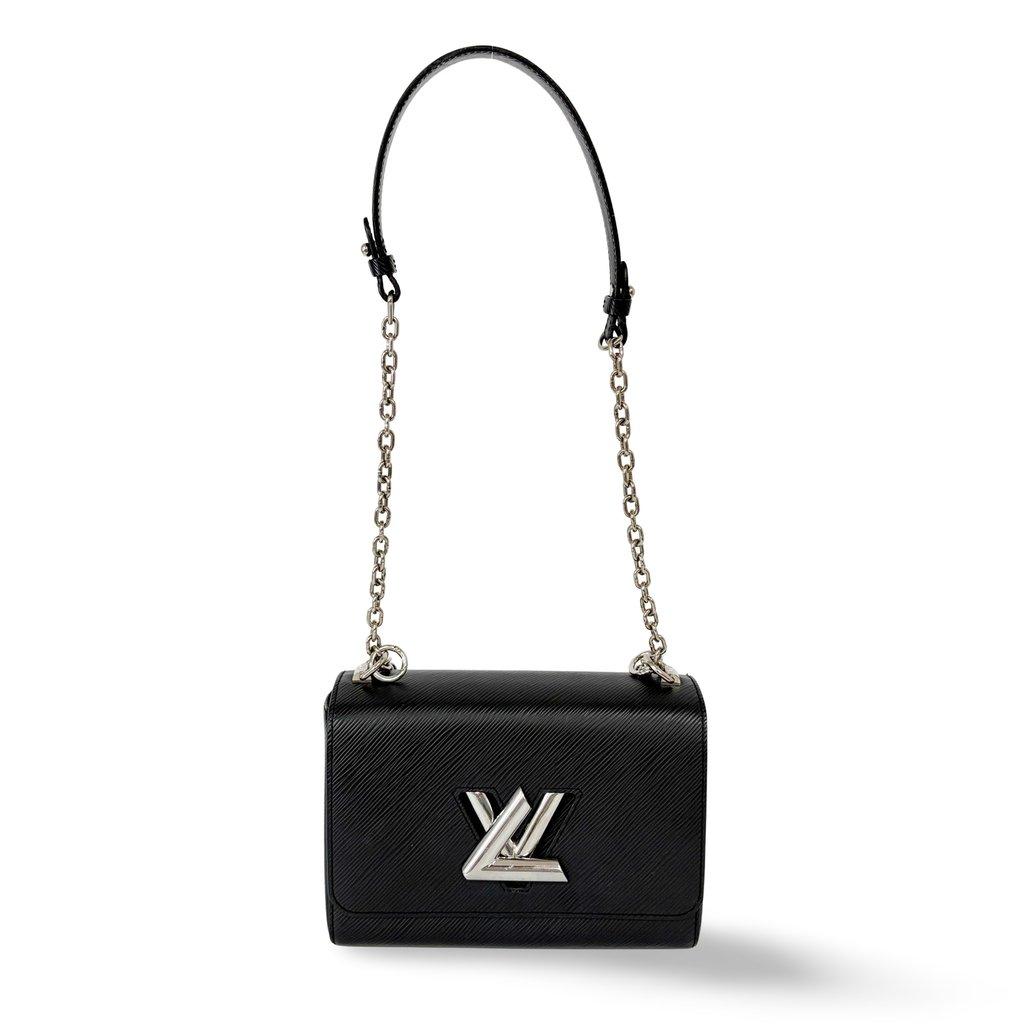 Louis Vuitton Epi Twist MM Black Silver Hardware