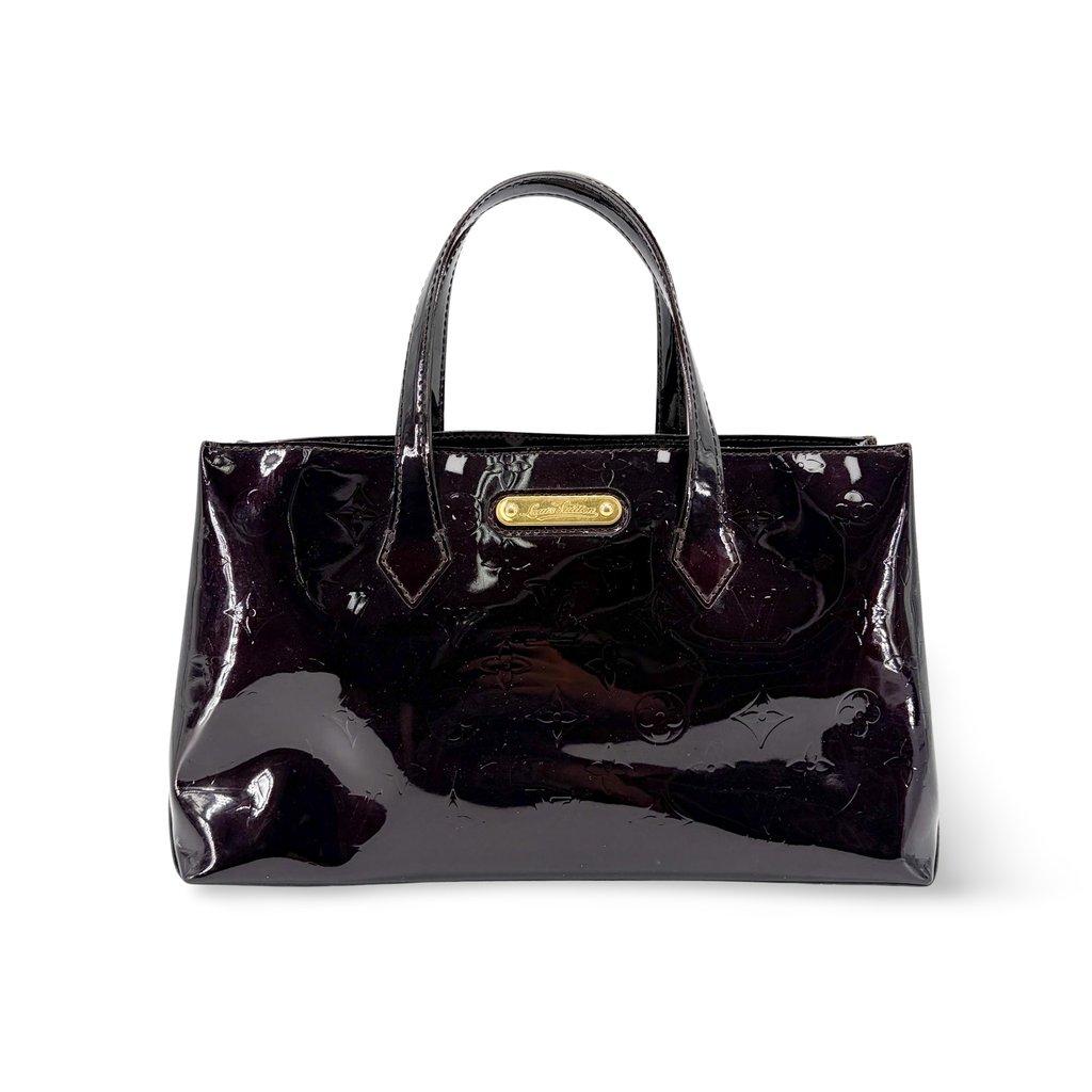Louis Vuitton Monogram Vernis Wilshire PM Amarante