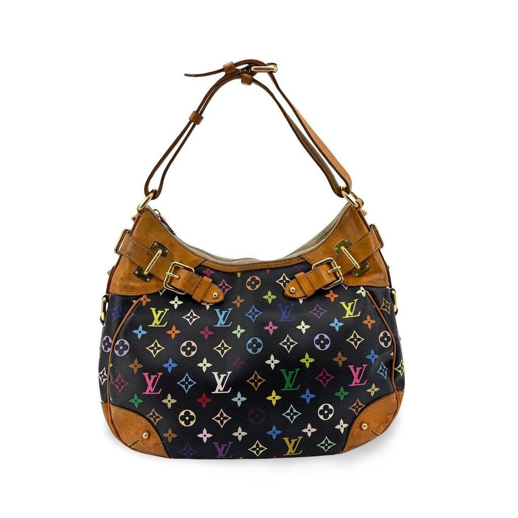 Louis Vuitton Monogram Multicolor Crispy MM Black