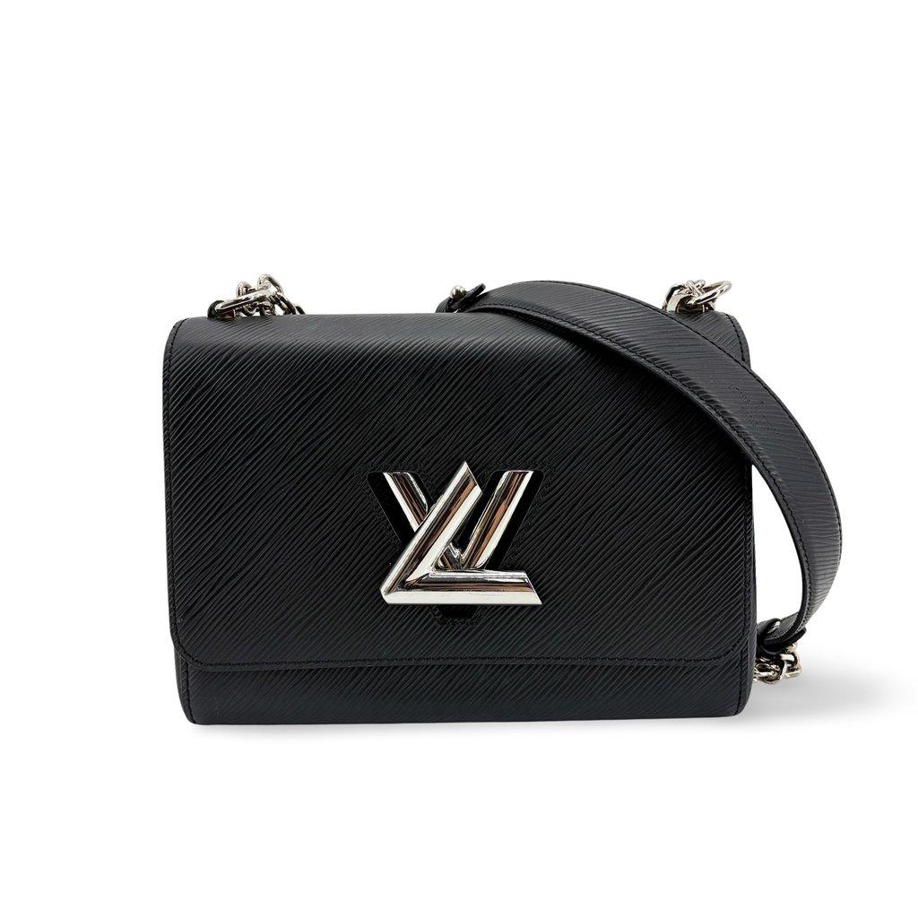 Louis Vuitton Epi Twist MM Black Silver Hardware