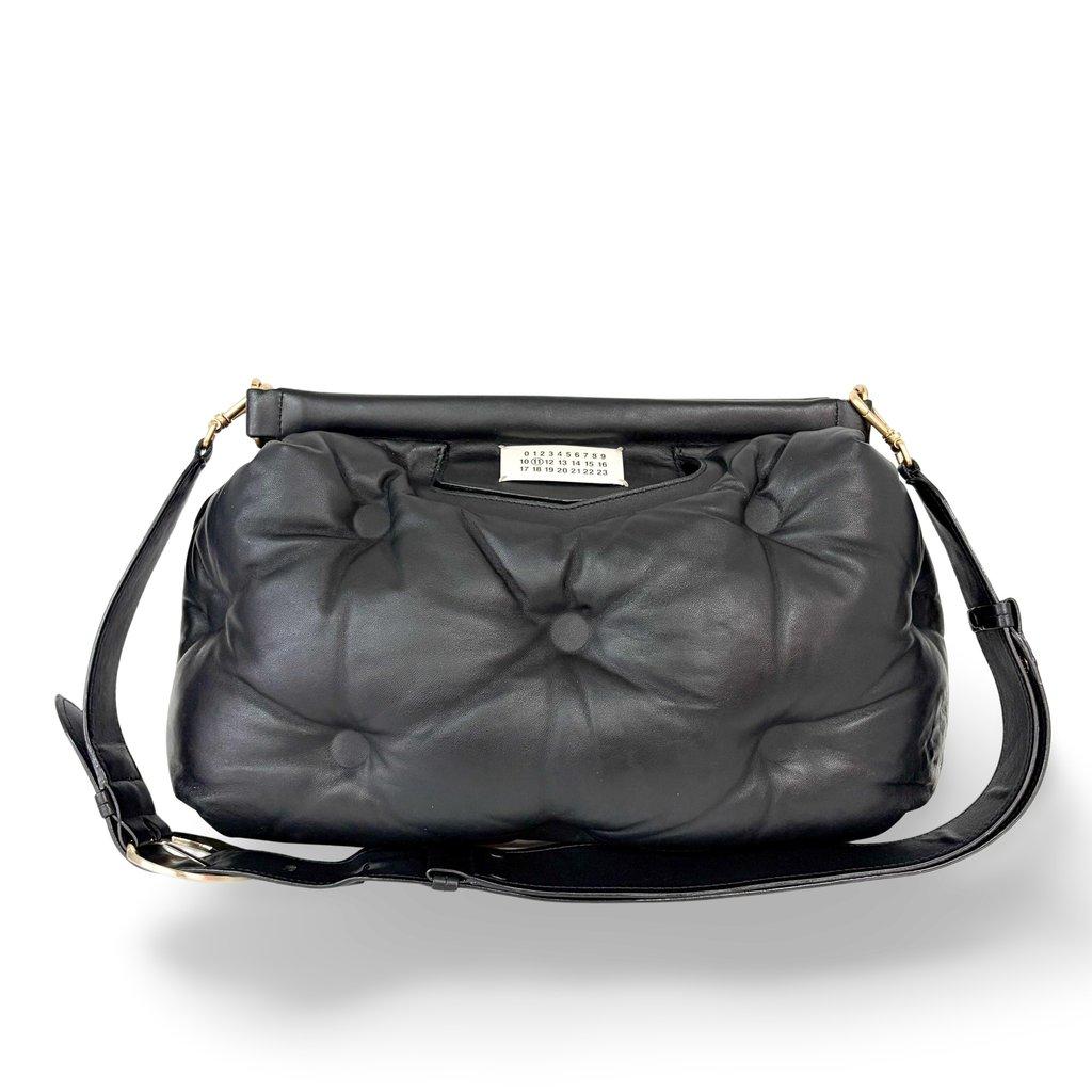 Maison Margiela Glam Slam Medium Shoulder Bag Black