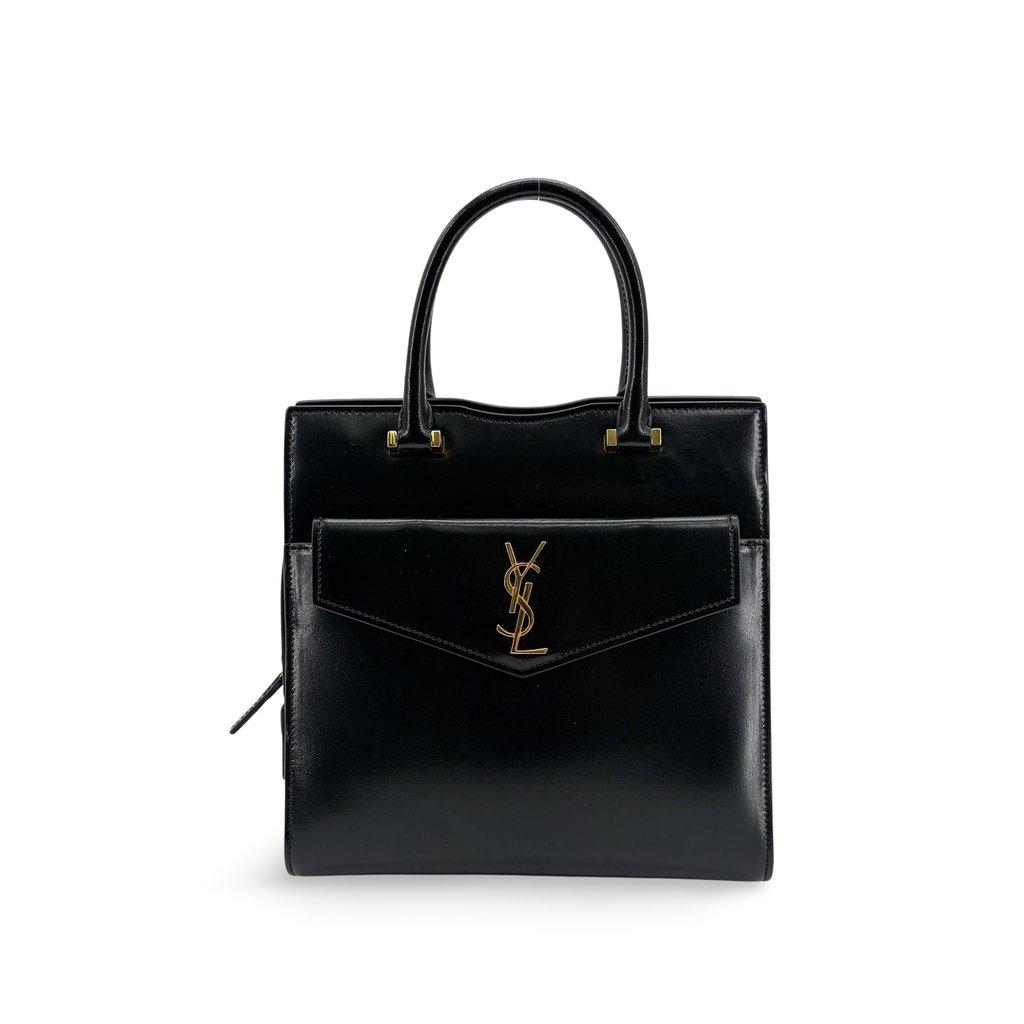 Saint Laurent Small Uptown Tote Bag Black