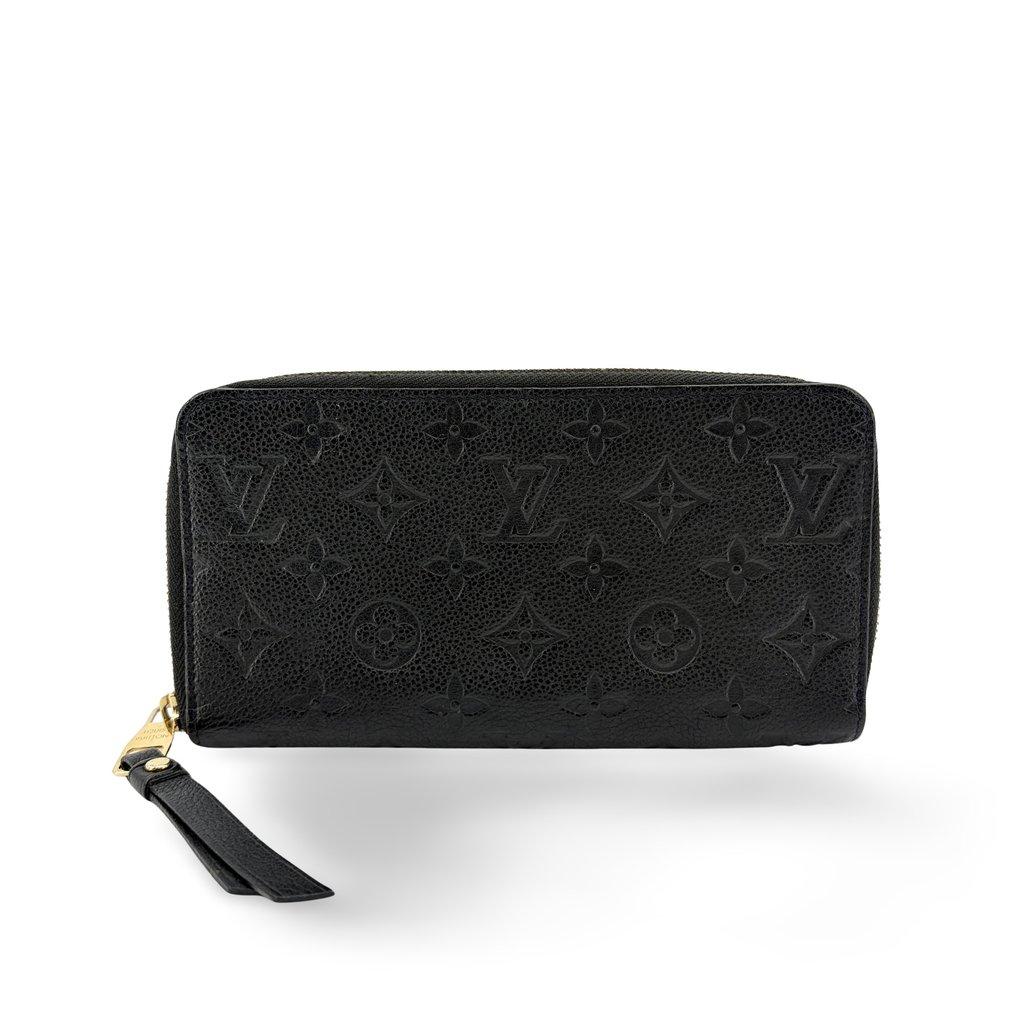 Louis Vuitton Zippy Wallet Monogram Empreinte Noir