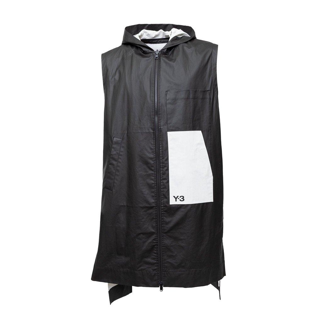 Y-3 جاكيت طويل بغطاء رأس - عشرينيات القرن الماضي