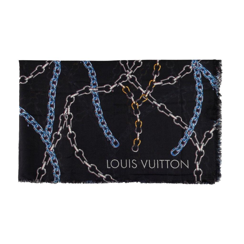 Louis Vuitton وشاح مطبوع بسلسلة متعددة الألوان - '10s