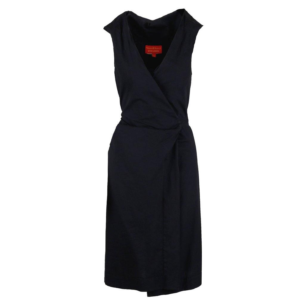 Vivienne Westwood Label Wrap Dress - '00s