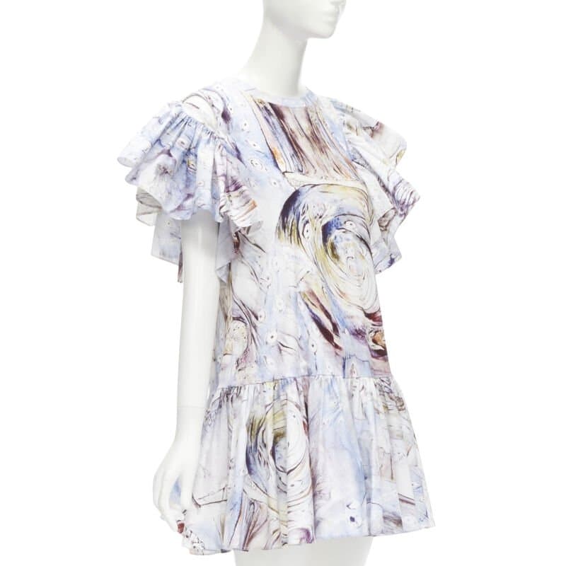 Alexander McQueen William Blake Mini Dress