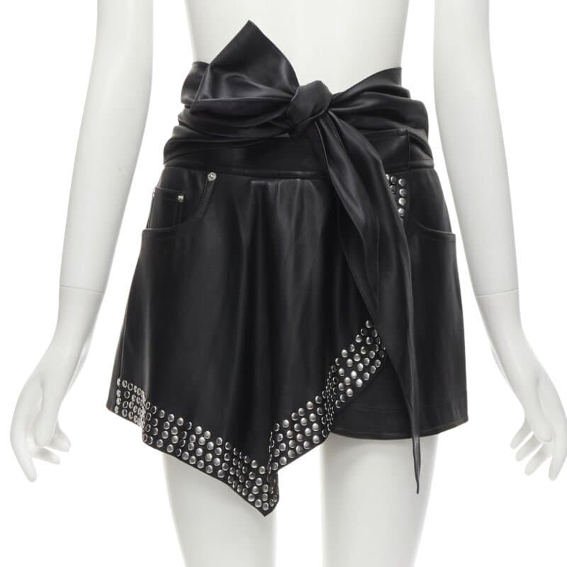 Alexander Wang Studded Wrap Shorts