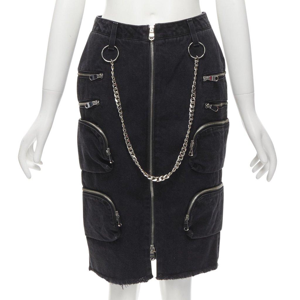 Faith Connexion Punk Chain Skirt