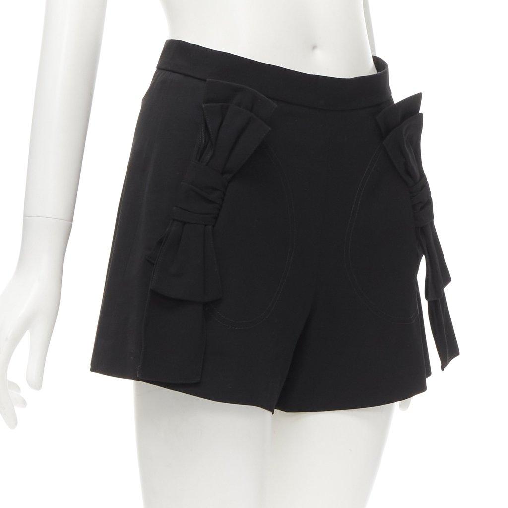 RED VALENTINO GARAVANI Bow Waist Shorts