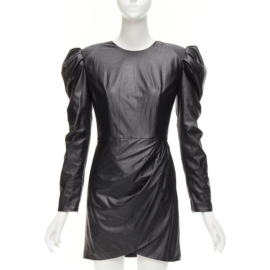 Bronx and Banco Coated Puff Dress
