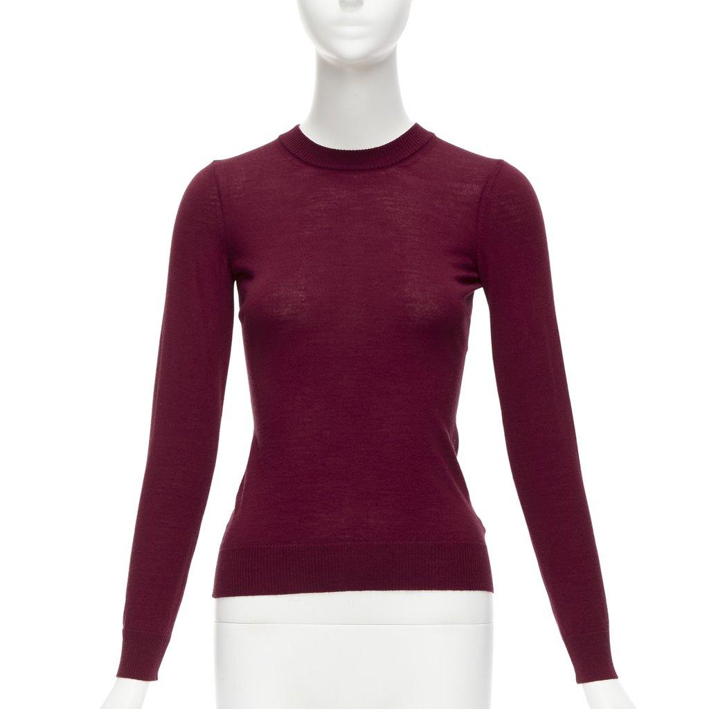 Alaïa سترة حمراء دائرية