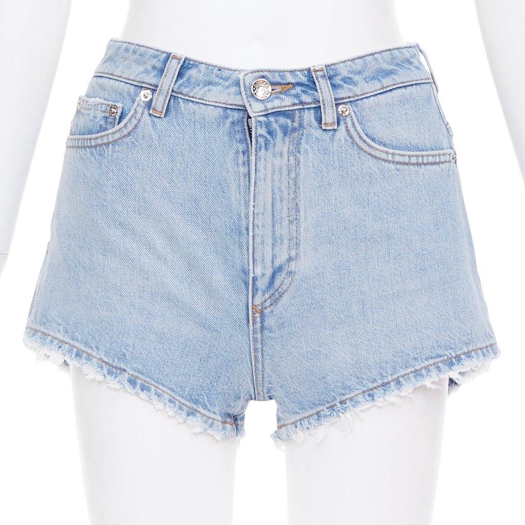 Dolce & Gabbana Blue Denim Shorts