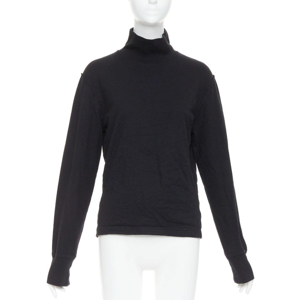 Balenciaga Black Polyester Top