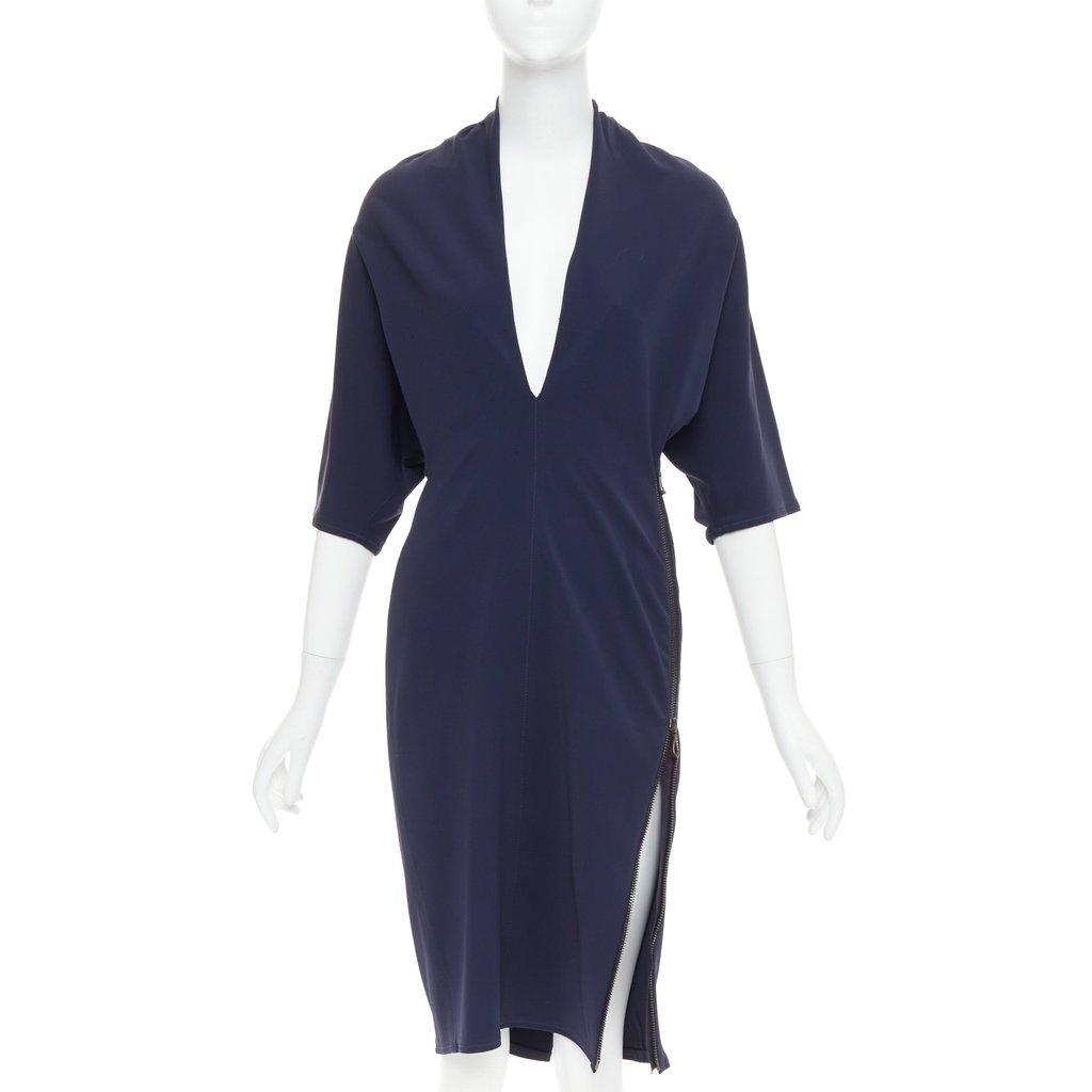 Lanvin Navy Polyamide Dress