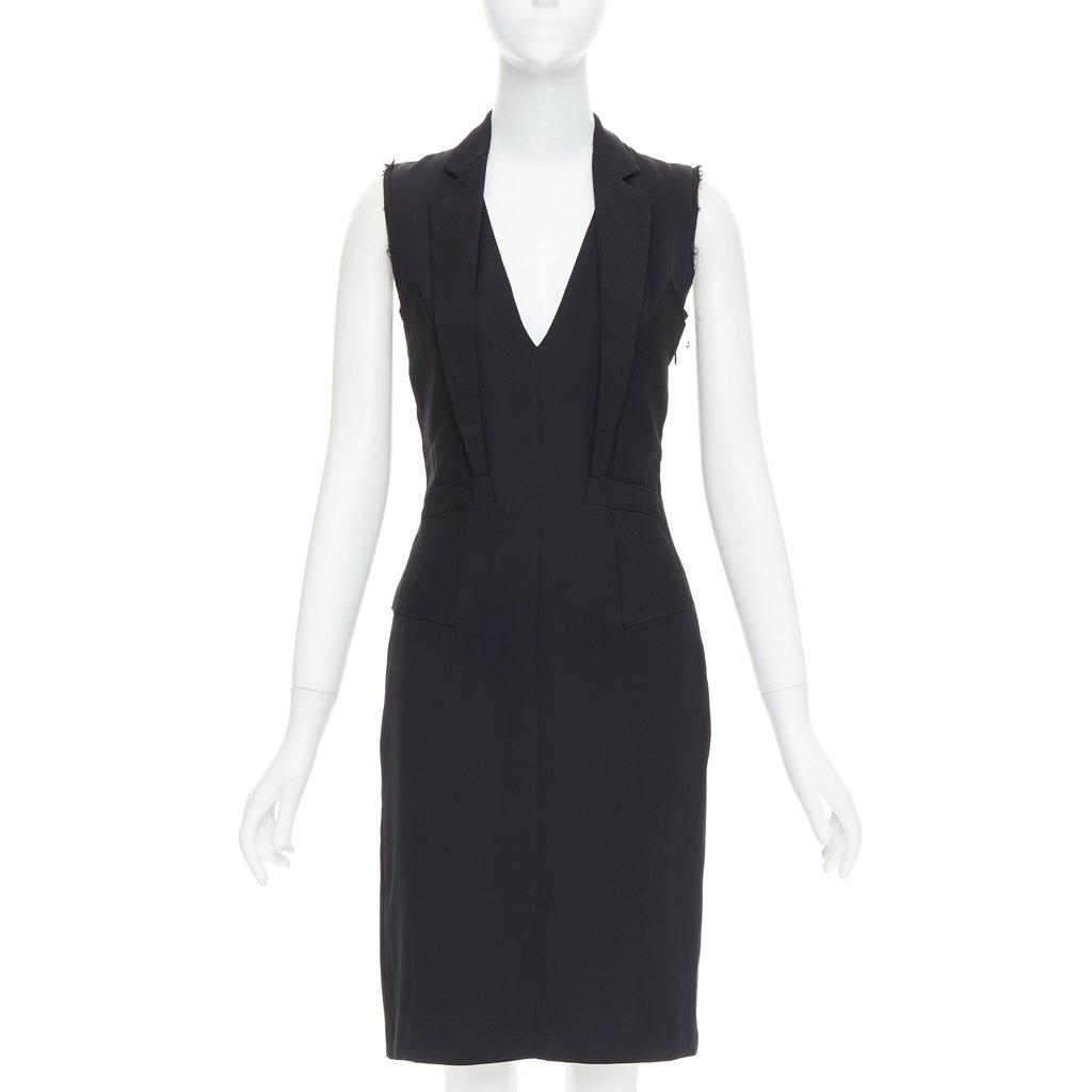 Maison Martin Margiela Black Polyester Dress