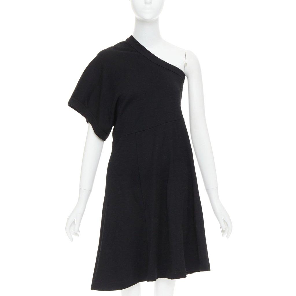 Comme Des Garcons Black Wool Dress