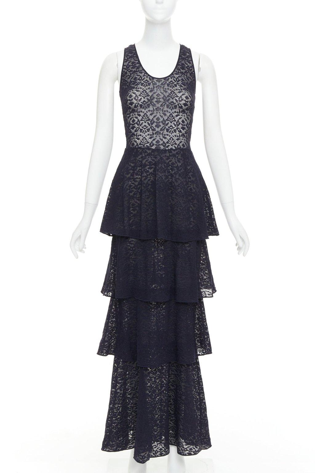 Stella McCartney Navy Polyester Dress