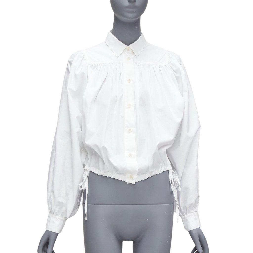 Marni Drawstring Puff Blouse