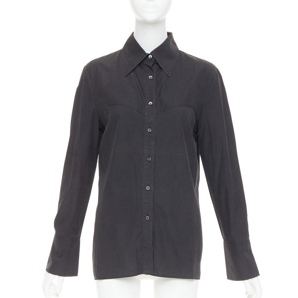 Gucci Grey Cotton Top