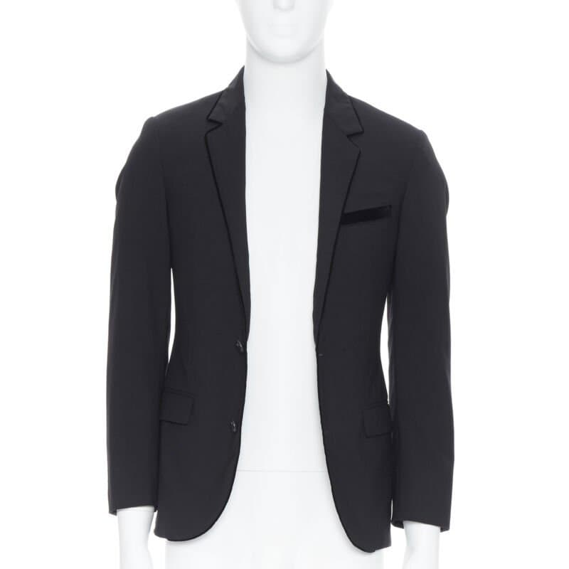 Lanvin Velvet Peak Blazer