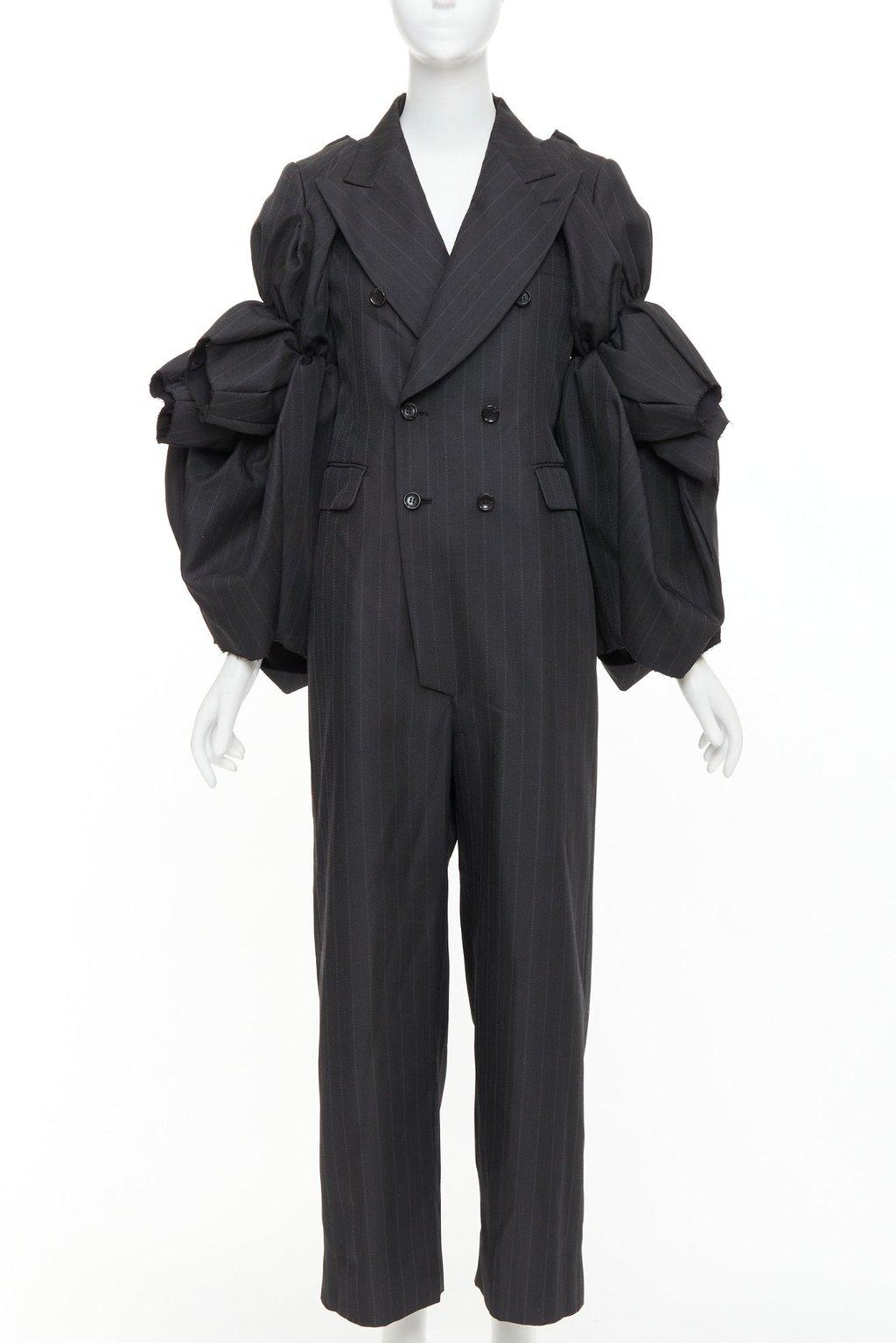 Comme Des Garcons Grey Polyester Jumpsuit