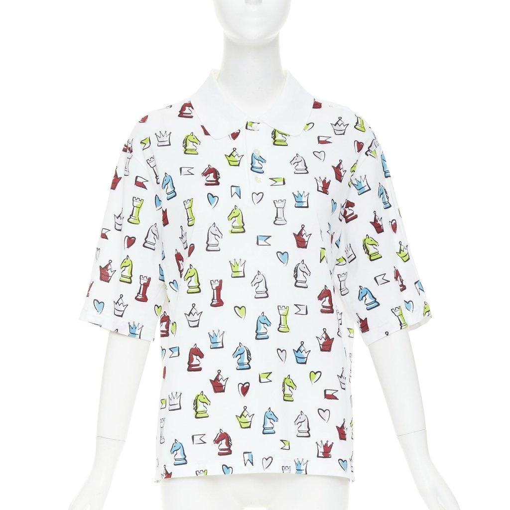 Hermès White Cotton Top