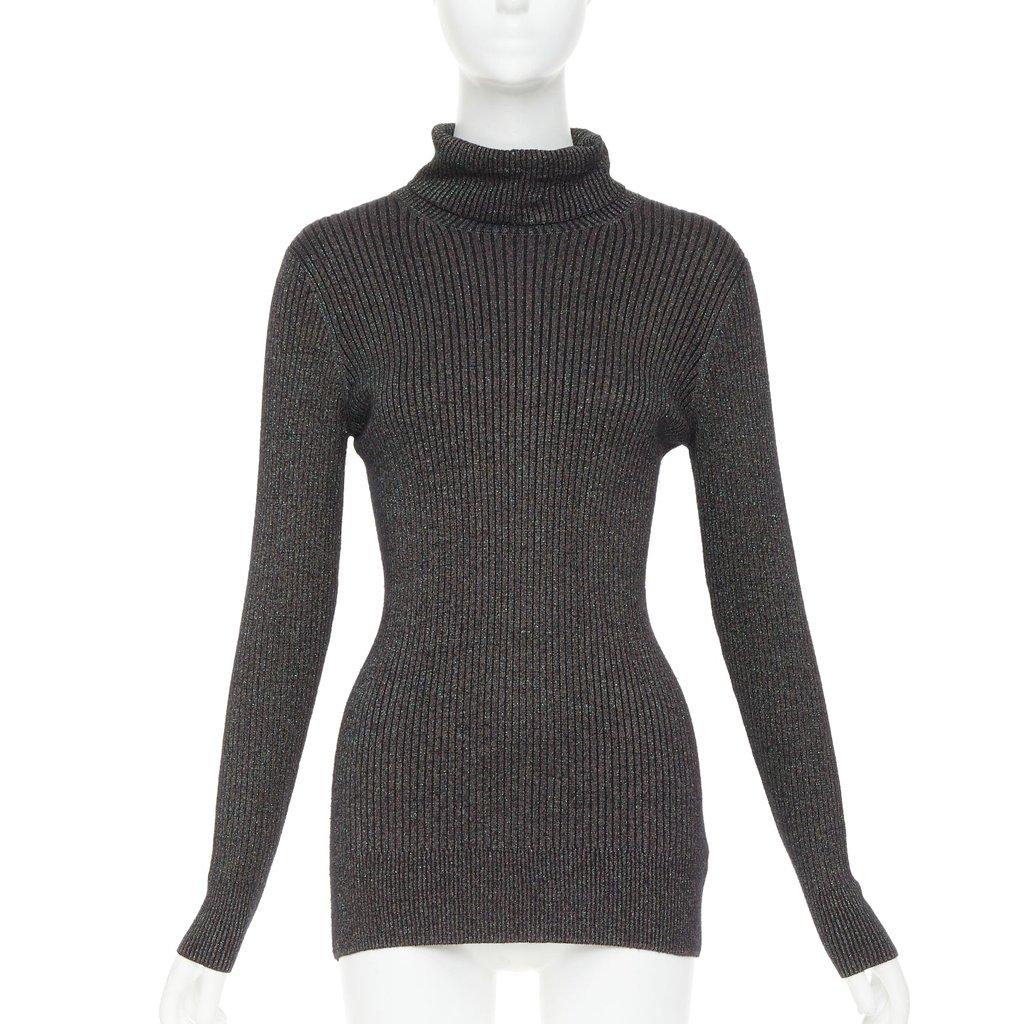 Dries Van Noten Green Viscose Knitwear