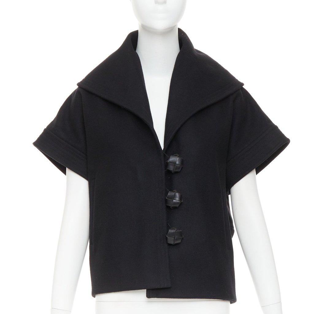Stella McCartney Black Wool Coat