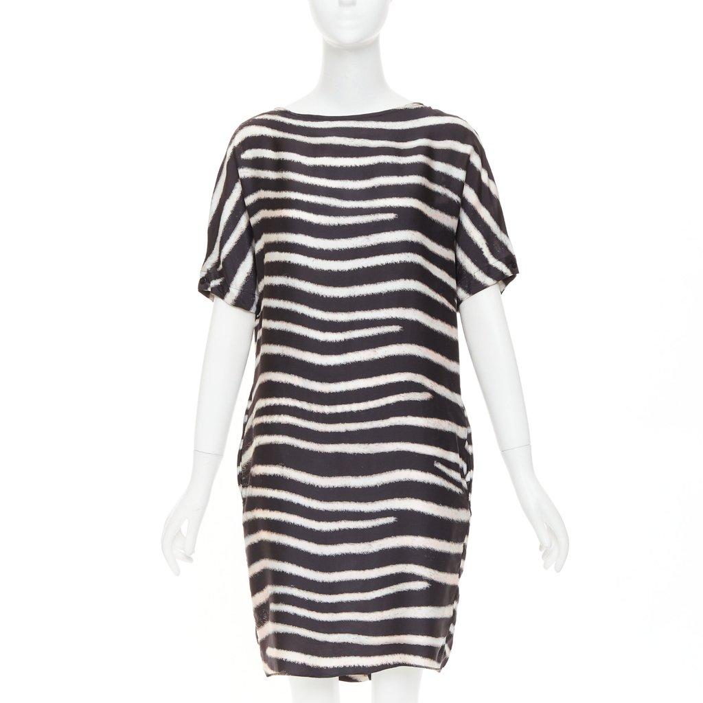 Stella McCartney Black Silk Dress