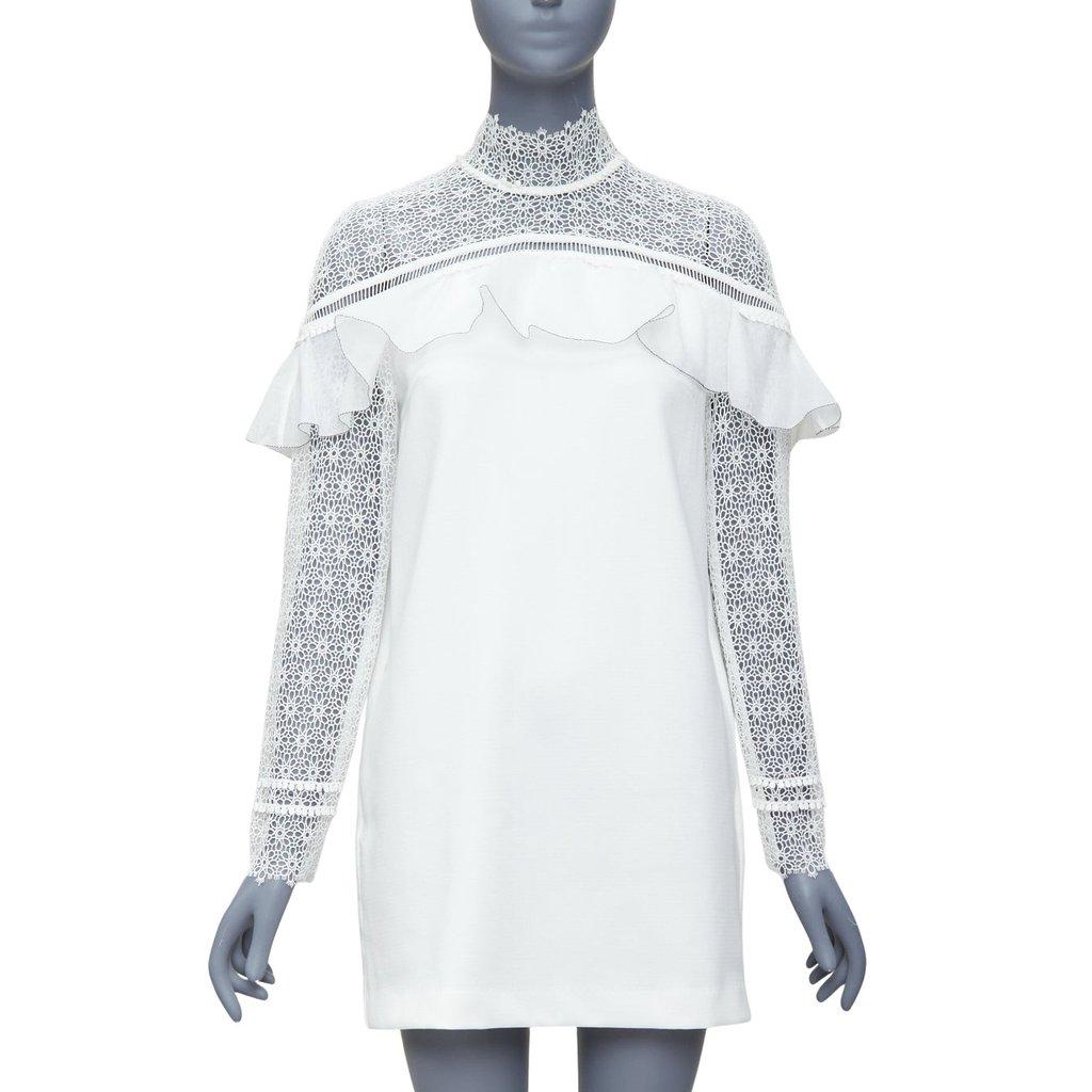 SELF-PORTRAIT Military cape shoulder