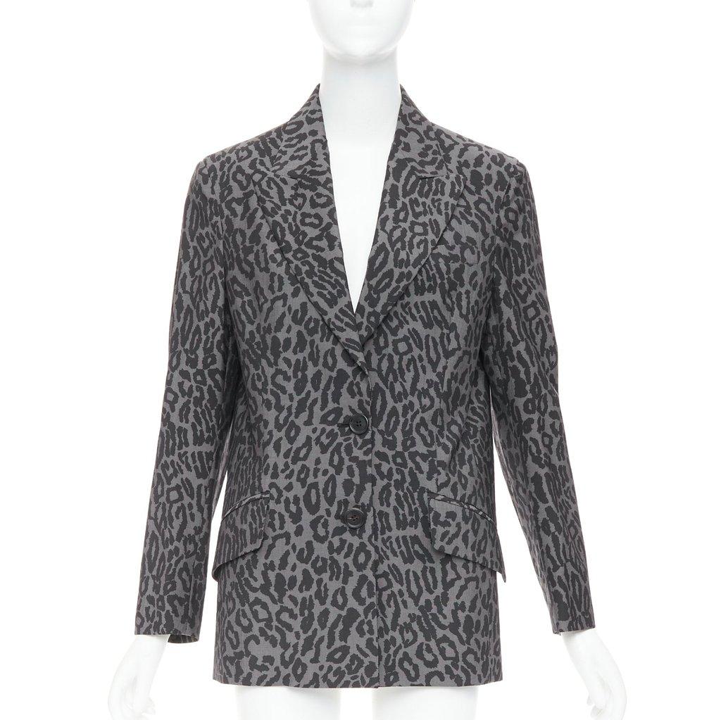Miu Miu Grey Wool Jacket