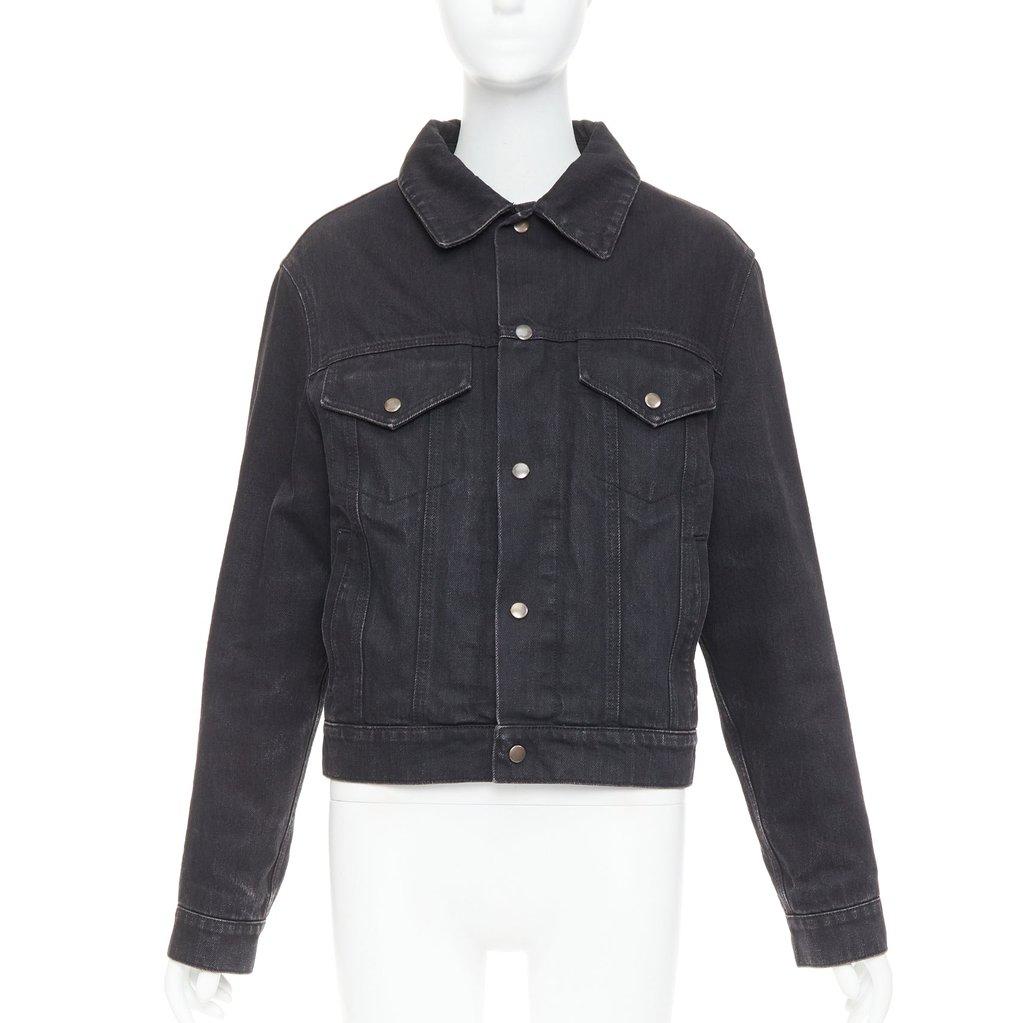 Saint Laurent Black Denim Jacket