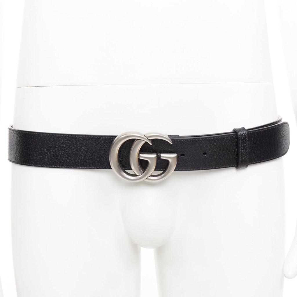 Gucci حزام جي جي مارمونت العريض