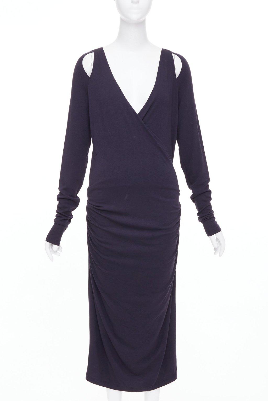 Donna Karan Grey Viscose Dress