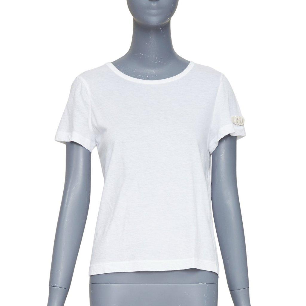 Chanel White Cotton Top