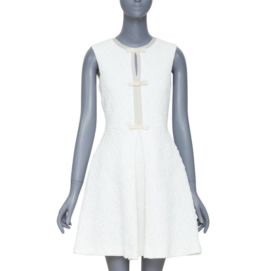 Giambattista Valli White Polyester Dress