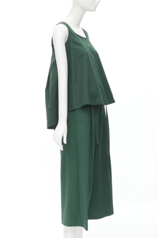 Rochas Cotton Vest Pantsuit
