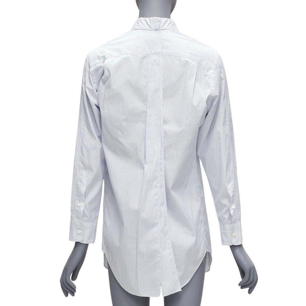 Junya Watanabe Pinstripe Split Shirt