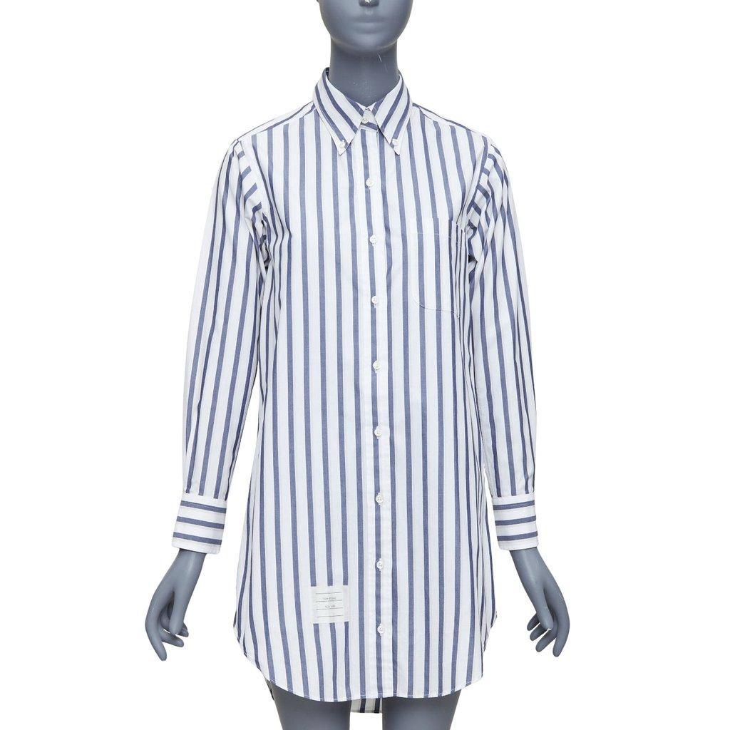 Thom Browne Stripe Shirt Dress