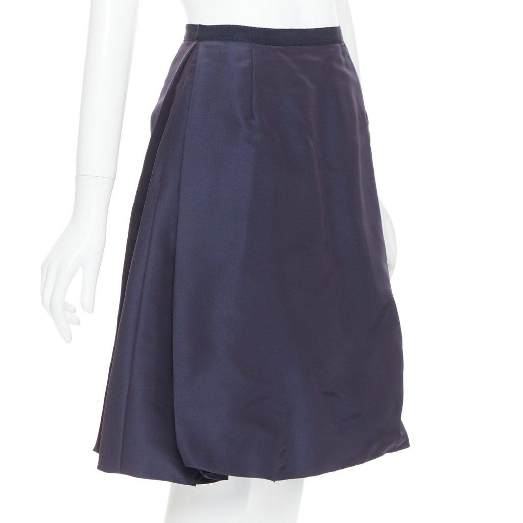 Oscar de la Renta Bubble Pleat Skirt