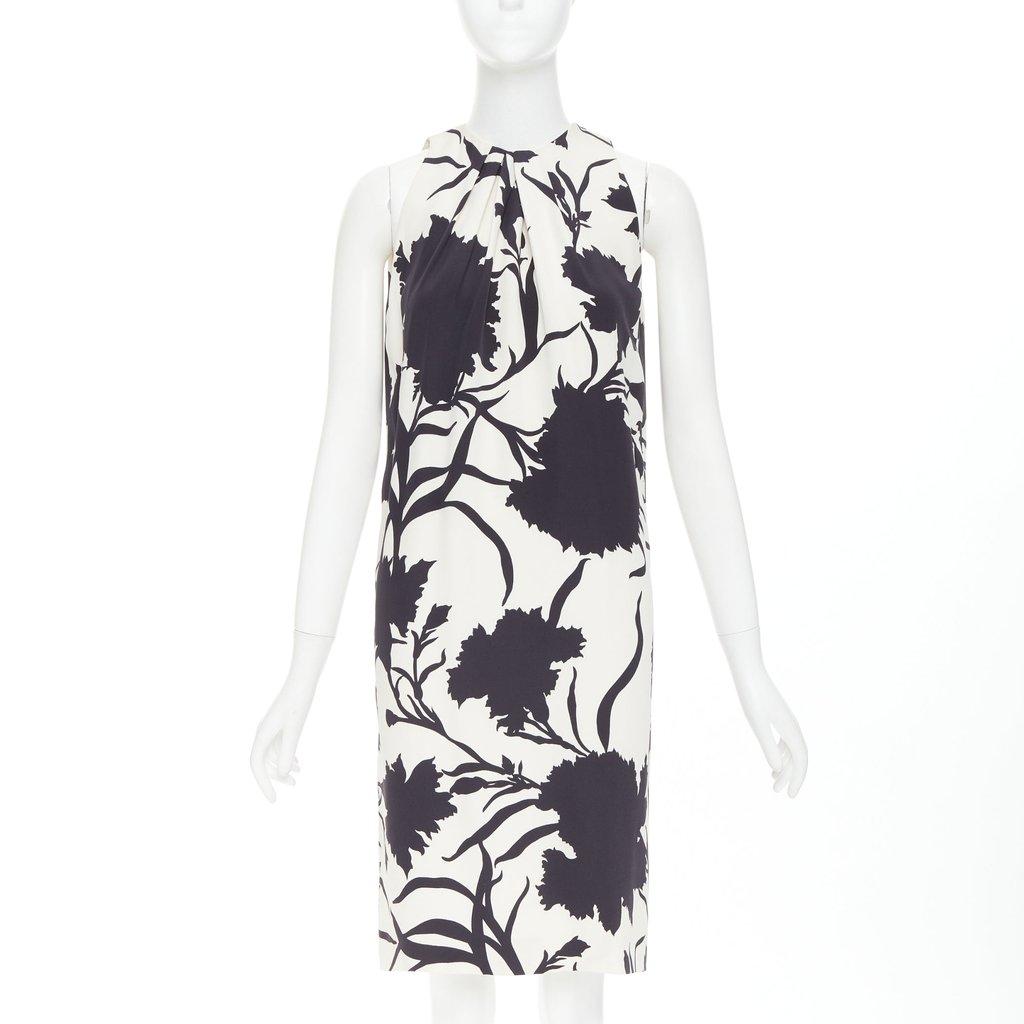 Dior Ecru Silk Dress