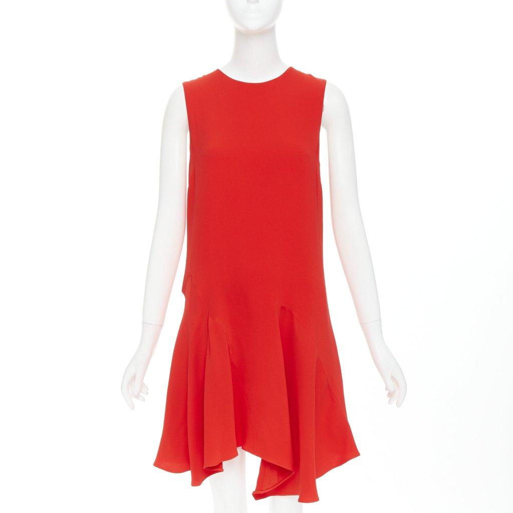 Dior Red Silk Dress